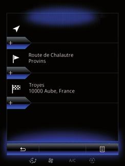TRASA (2/4) Symulacja Quai de la Corse Edytuj trasę Aktualna pozycja GPS 4 Edytuj trasę Aktualna pozycja GPS 4 Route de Chalautre Provins 3 Idź Pont Notre Dame Kontrola Idź 2 3 2 Po zdefiniowaniu