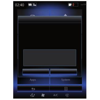 POWIĄZANIE, USUNIĘCIE POWIĄZANIA TELEFONU (1/3) Menu Telefon Lista zsynchronizowanych urządzeń Wyszukiwanie urządzenia 1 Z menu głównego systemu multimediów: nacisnąć Telefon.