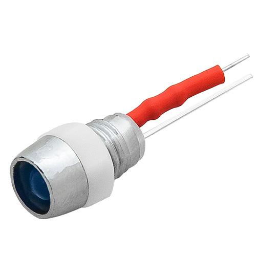 5mm pomarańczowa wklęsła LED kontrolka 5mm zielona wklęsła 03835 03013 03029 04625 LED.Oprawka met.