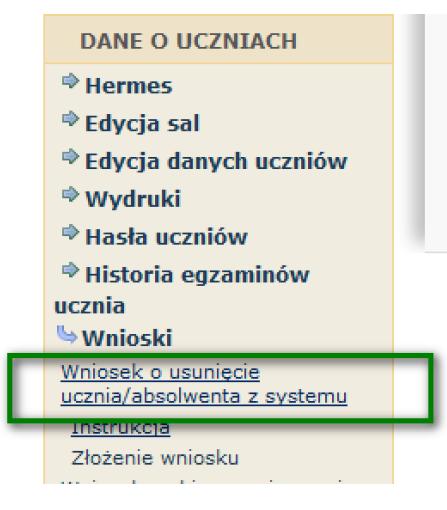 wydrukować go, podpisać i wysłać do OKE w Krakowie.