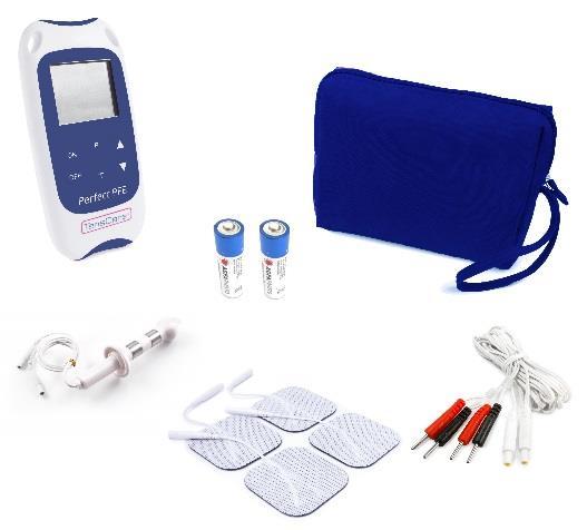 ZAWARTOŚĆ ZESTAWU 1 x stymulator Perfect PFE dla mężczyzn 1 x przewód połączeniowy (L-CPT) 1 x sonda doodbytnicza (X-PR13) 4 x elektrody naskórne 50x50 mm (E-CM5050) 2 x baterie alkaliczne AA 1.