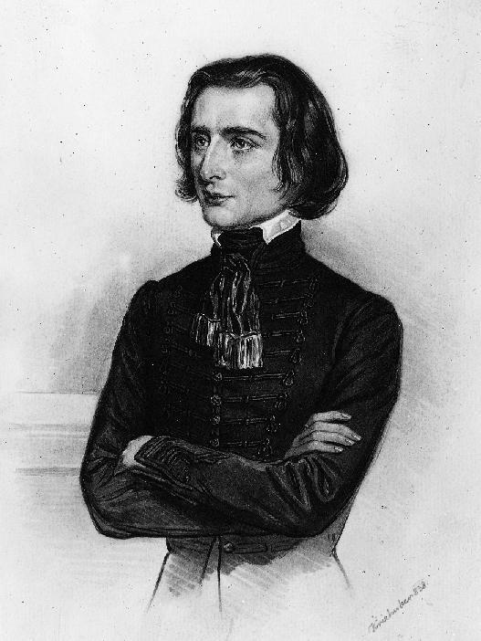 Franz Liszt (1811 1886) węgierskie pochodzenie pianista, nauczyciel fortepianu, kompozytor życie skandalisty romans z Marią d Agoult, później z Karoliną Sayn-Wittgenstein pod koniec życia niższe