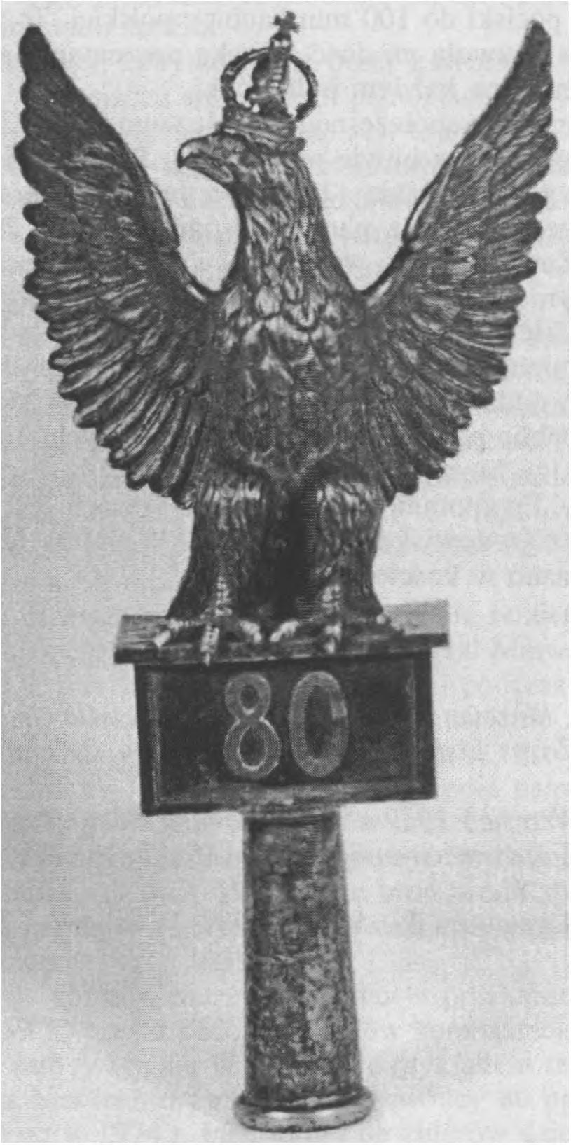 338 Jacek Wilamowski Orzeł z drzewca sztandaru 80