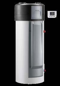 poj. 200 l Termodynamiczny podgrzewacz wody wykorzystujący powietrze w pomieszczeniu lub z zewnątrz TWH 200 EV STANDARD Termodynamiczny akumulacyjny podgrzewacz wody do ustawienia na podłodze, do