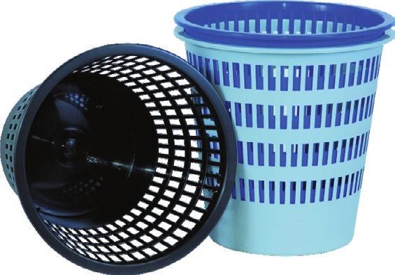 x wysokość) Pojemność Cena netto 201-0785 czarny 300x317 mm 16 11,80 Kosz na śmieci ażurowy Donau Kosz
