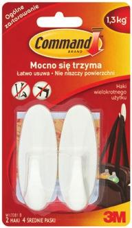 259-0105 do wieszania obrazów 4 średnie komplety z rzepami 13,08 259-0106 do ramek z uchwytem 1
