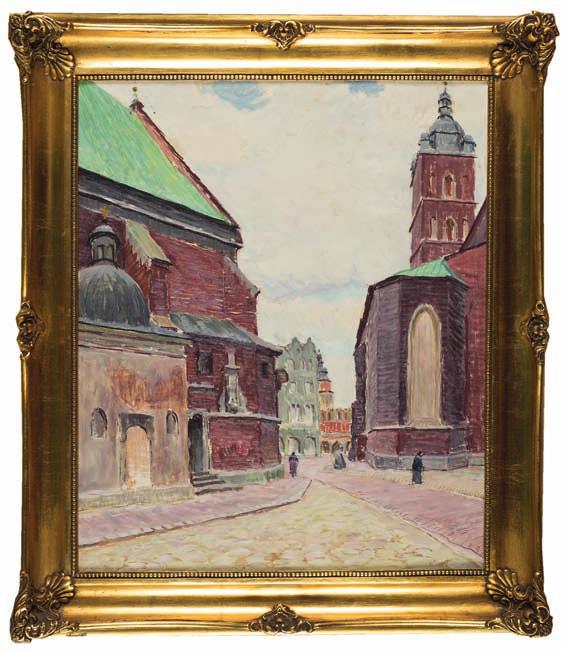 Jako pracownik Österreichisches Museum für Kunst und Industries w Wiedniu pogłębiał znajomość sztuk dekoracyjnych. W 1902 r. wstąpił do krakowskiej ASP i studiował pod kierunkiem S. Wyspiańskiego i T.