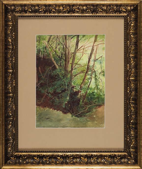 jan chwierut (1901-1973) STAre Mury KRAKOWA Olej, tektura, 46 x 39 cm, sygn. p.d.: J.