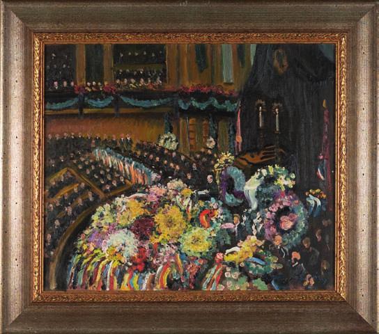 29. Zbigniew PROnASZKO (1885-1958) KRAKóW krajobraz z mostem Dębnickim Akwarela, papier, 27,5 37,5 cm w świetle passe-partout sygn. p.d.: ZPronaszko 5.