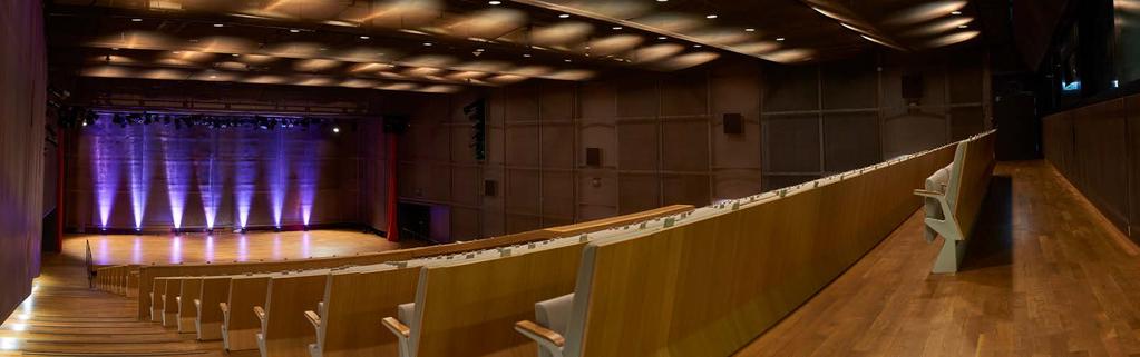audytorium Największa sala w Centrum Konferencyjnym. Oszczędny, nowoczesny design i naturalne materiały: drewno, tkaniny i miedź nadają jej klasę i elegancję.