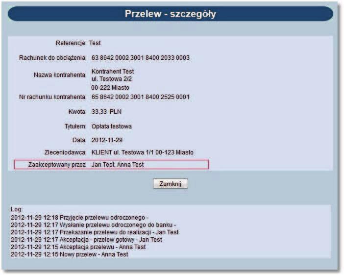 informacji, w aplikacji def3000/ceb wprowadzona jest obsługa "Pralni" sterowana parametrem systemowym bank_pralnia.