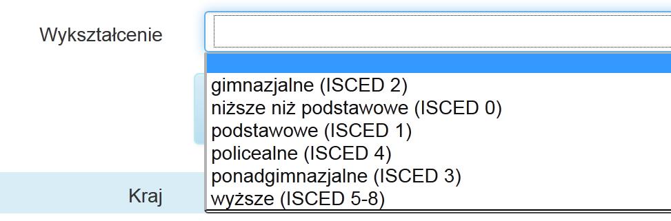 - opcja indywidualny dotyczy osoby fizycznej, przystępującej do projektu z własnej inicjatywy, - opcja pracownik lub przedstawiciel instytucji/ podmiotu należy wybrać, w przypadku gdy wsparcie