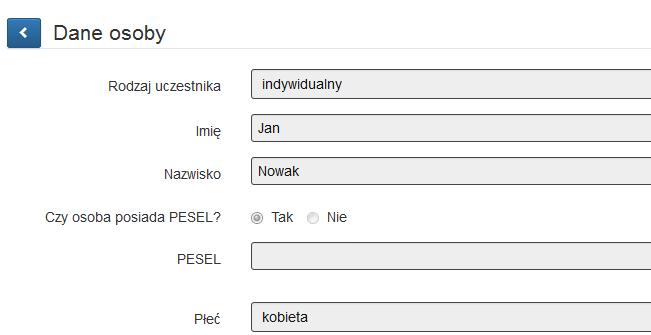 13. Składanie formularza PEFS do IZ.