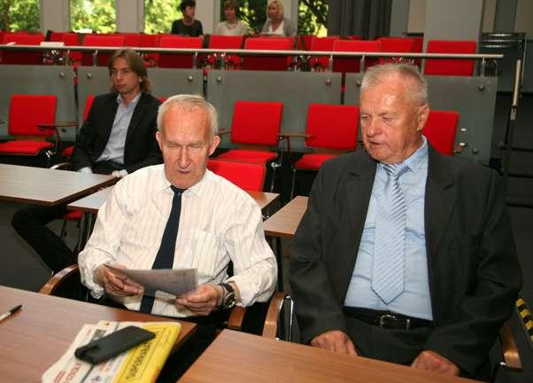 Bolesław Cieszyński, Bronisław Węglarz, Robert Cieszyński, Stanisław Cegielski; Stanisław Cegielski, Henryk Siuda; Wojciech Porzych Starosta