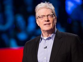 Sir Ken Robinson lider w dziedzinie rozwoju kreatywności, innowacyjności i zasobów ludzkich Mój argument jest taki, że ludzkie życie jest z natury kreatywne, ale rozkwita w określonych warunkach.