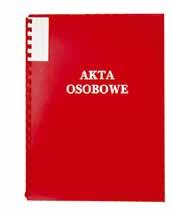 287551, - 267062 11,90 z³ 14,64 z³ Segregator na akta osobowe DONAU indeks: 272268 Szerokość grzbietu 35mm.