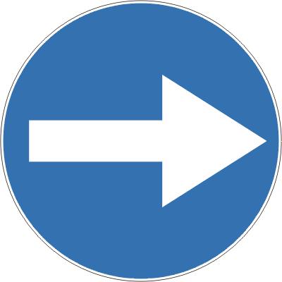 6. Znak ten: a. oznacza drogę jednokierunkową b.