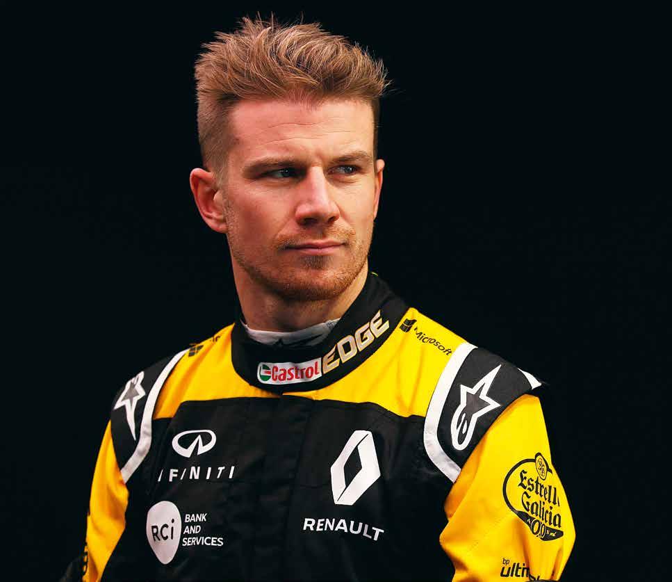 Nico HÜLKENBERG Niemiecki kierowca, urodzony 19 sierpnia 1987 roku. W Formule 1 zadebiutował w 2010 roku, w ekipie Williamsa.
