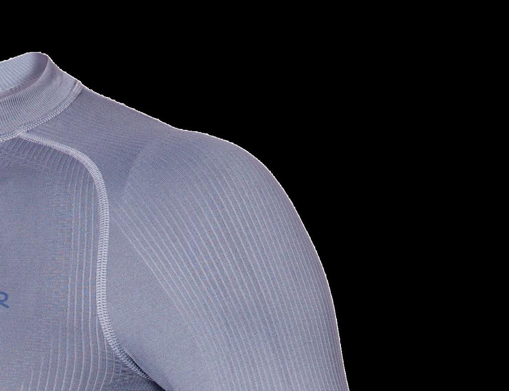 Cechy bielizny Proclima: zapewnia stałe osuszanie skóry poprzez transportowanie potu na zewnątrz keeps your skin dry - moves the sweat outside zatrzymuje optymalną ilość ciepła podczas użytkowania w
