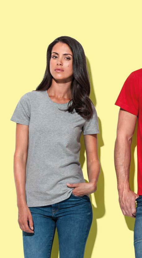 Comfort T-shirts 103 ST2100 ST2160 Comfort-T Crew Neck T-shirt dla kobiet i mężczyzn Męskie: 96 CASUAL FIT Damskie: 48 REGULAR FIT S 2XL 185 g/m 2 100%