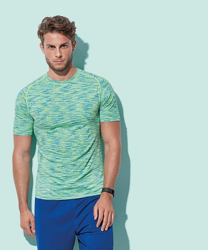 Active Seamless Raglan 47 ST8800 ST8900 Active Seamless Raglan T-shirt dla kobiet i mężczyzn Męskie: S