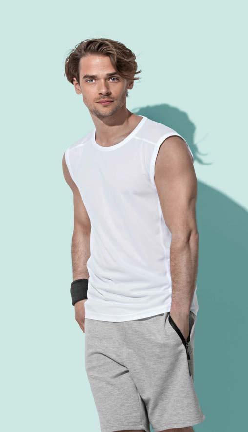 50 Siateczka Active 140 Ramiączka zapewniające swobodę ruchu ST8540 Active 140 Tank T-shirt bez rękawów dla kobiet S XL 140 g/m 2 24 REGULAR FIT