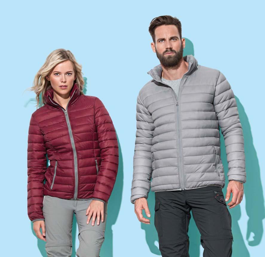 78 Padded Jackets & Vests MEDIUM Lekkie, pikowane kurtki z powierzchnią, która idealnie zatrzymuje ciepło, a do tego jest wiatro- i wodoodporna.
