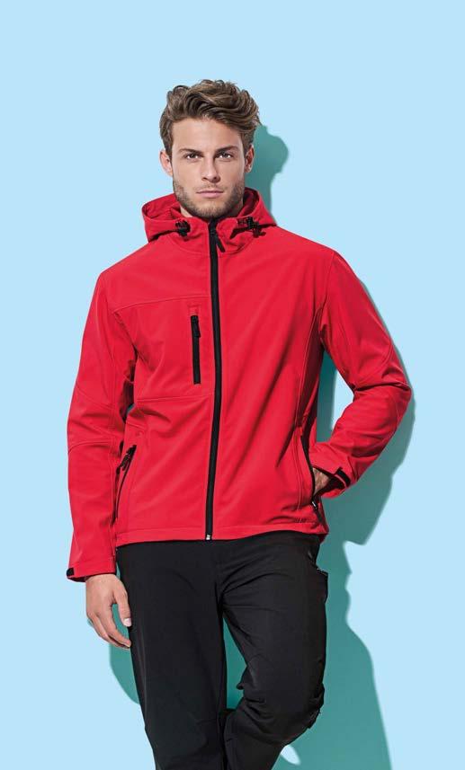 Softest Shell Jackets 83 NEW STYLE NEW STYLE ST5240 ST5340 Active Softest Shell Hooded Jacket Kurtka z kapturem dla kobiet i mężczyzn Męskie: S 2XL Damskie: S XL 250 g/m 2 94% poliestru, 6% elastanu