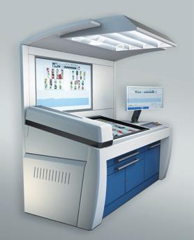 Stanowisko kierowania Stanowisko ErgoTronic: - nowa filozofia obsługi 26 Dzięki licznym funkcjom dostępnym poprzez stanowisko oraz funkcjom predefiniowania ustawień, a także intuicyjnej obsłudze;