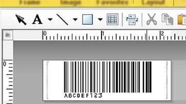 Drukowanie etykiet przy użyciu P-touch Template Drukowanie zaawansowanego szablonu 6 Pobierz szablon lub zeskanuj kod kreskowy, aby wydrukować kopię lub wstaw zeskanowane dane do etykiety o innym
