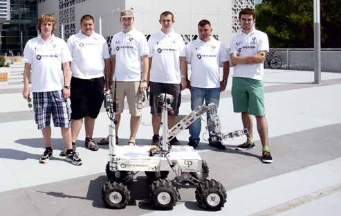 16 WYDZIAŁ MECHANICZNY POLITECHNIKI BIAŁOSTOCKIEJ Analog ŁazikA marsjańskiego Hyperion I