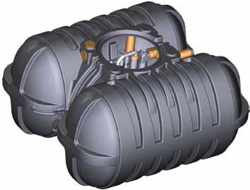 MicroStar Twinbloc 2x5000 l dla 4-ech mieszkańców od 1-6-ciu mieszkańców od 7-12-stu mieszkańców 1135007934 1135007726 1135007727 Innowacyjna technologia oczyszczania zgodnie z klasyfikacją