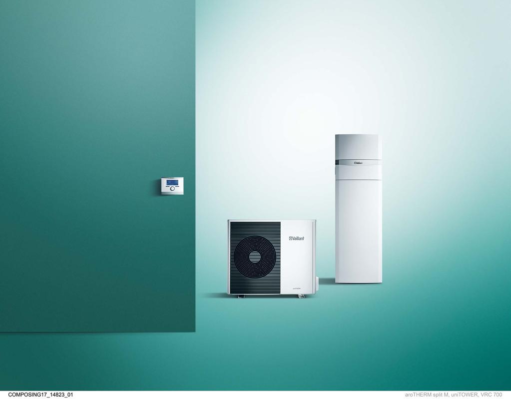 Systemy pomp ciepła powietrze/woda typu refrigerant split Systemy pomp ciepła typu SPLIT w skrócie: Dedykowana centrala grzewcza unitower do pomp ciepła Ograniczenie do minimum czasu montażu dzięki
