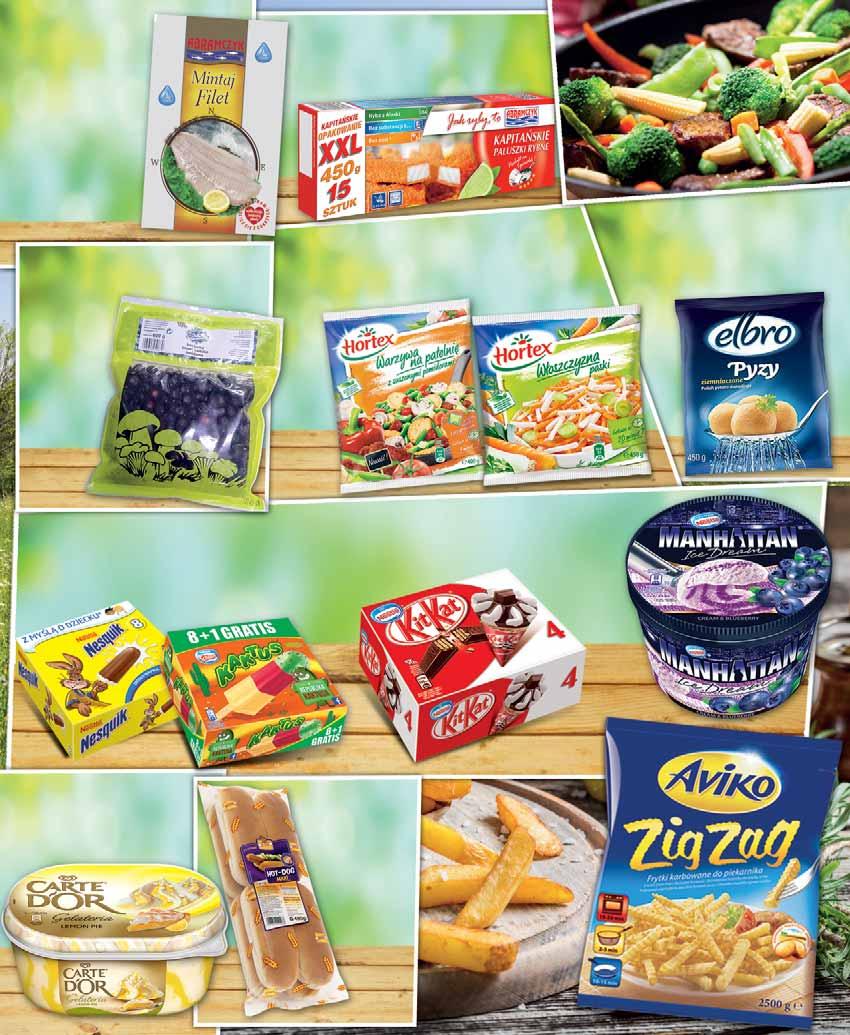 MINTAJ FILET BEZ SKÓRY 0% GLAZURY 800 G w promocji również dorsz bałtycki filet 500 g w cenie: 12.49, z VAT 13.12 morszczuk filet 800 g 0% glazury w cenie: 17.99, z VAT 18.