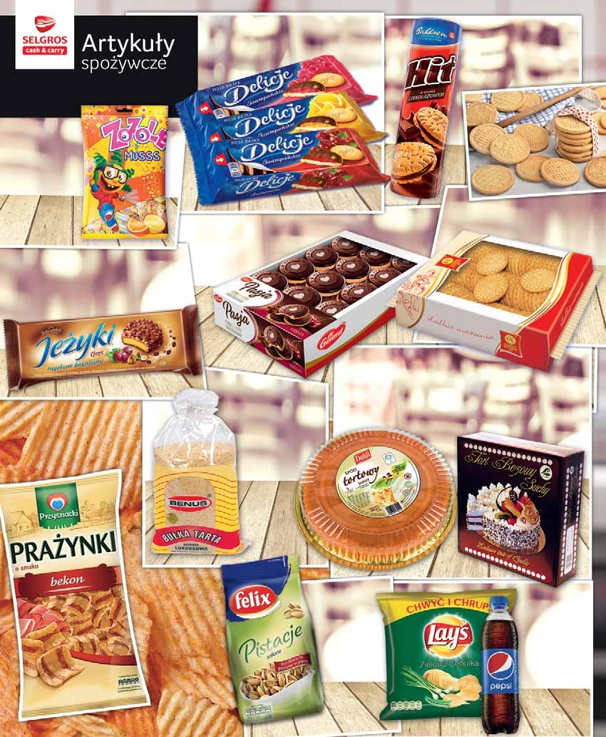 DELICJE SZAMPAŃSKIE 147 G po lub po 6 szt. 74776188, 47040183 2 09 z VAT 2.57 2 55 z VAT 3.14 MARKIZY HIT 220 G po 48860290 CUKIERKI ZOZOLE 1 KG po 44923613 13 99 z VAT 17.