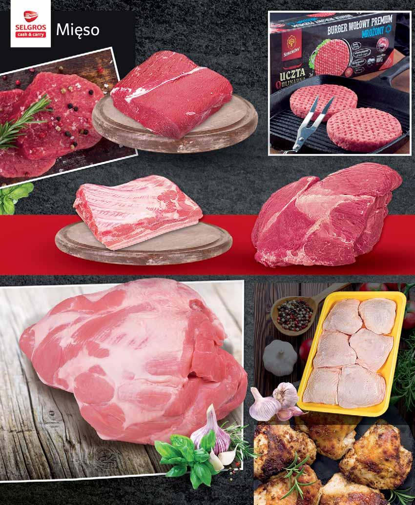 ANTRYKOT WOŁOWY BEZ KOŚCI 29 99 z VAT 31.49 BURGER WOŁOWY PREMIUM MROŻONY 4 x 150 G 54100300 12 99 z VAT 13.64 KARK WOŁOWY BEZ KOŚCI 18 99 z VAT 19.