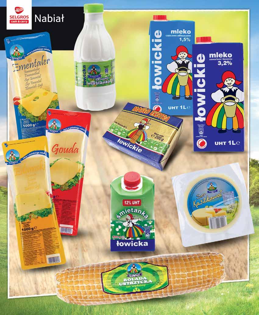 MAŚLANKA 1,5% 750 G po lub po 6 szt. 30955074 1 65 z VAT 1.73 MLEKO UHT 3,2% 1 L mleko UHT 1,5% 1 l w cenie: 1.79, z VAT 1.88 po lub po 12 szt. 1 33507005 85 z VAT 1.94 2 55 z VAT 2.