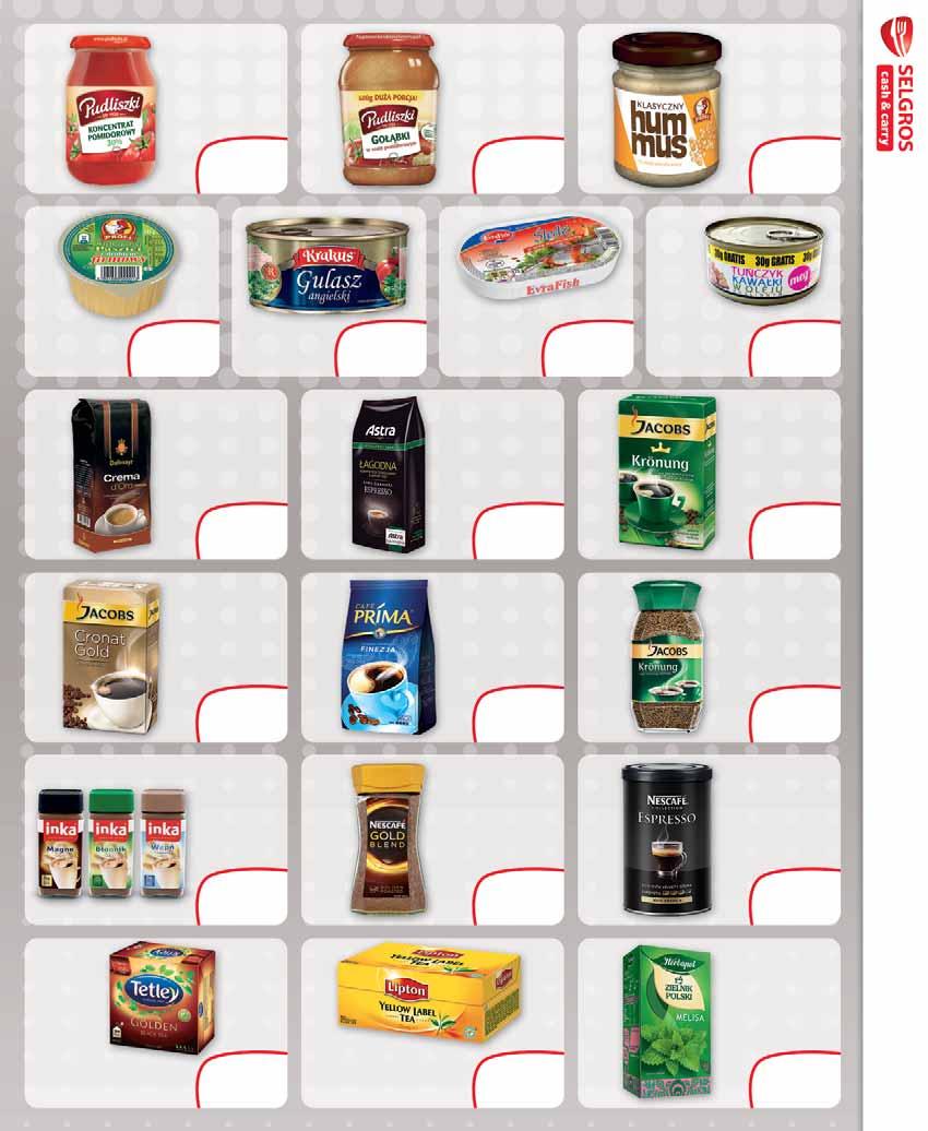 KONCENTRAT POMIDOROWY 30% 200 G po lub po 8 szt. 28178515 56158017 2 45 z VAT 2.65 4 DANIA 600 G po lub po 4 szt. 73966665 49 z VAT 4.72 2 HUMMUS 105 G po 87100442 49 z VAT 2.