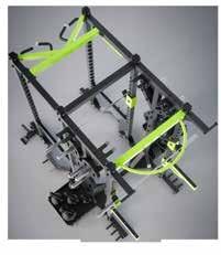 strength training and olympic weightlifting training with both rack units you can perfectly cover all basic exercises: deadlifts, back/front squats, five versions