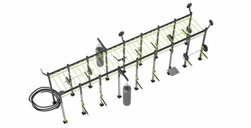 olympic weightlifting and a modern strength training with this rig you can cover the functional movements, slingtraining, crosstraining also