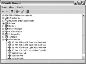 6 Interfejs równoległy (*): Tylko dla celów serwisowych. Sprawdzenie interfejsu USB Otworzyć Właściwości systemu. Windows XP: kliknąć prawym klawiszem na Mój komputer, Właściwości.