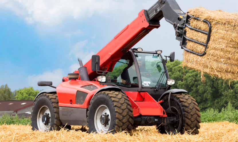 10 Chwytaki do rol papieru Zakres udźwigu: 1000 kg 4500 kg* System obrotu 360