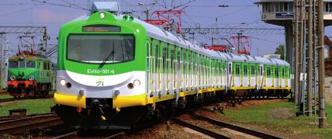 Elektryczne zespoły trakcyjne Electric Multiple Units EW60 SERIA: EW60 ILOŚĆ: 2 TYP: 6WEB MASA ZESPOŁU: 129 000 KG EW60 SERIES: EW60 QUANTITY: 2 TYPE: 6WEB UNIT'S MASS: 129 000 KG 100 KM/H MAX SPEED: