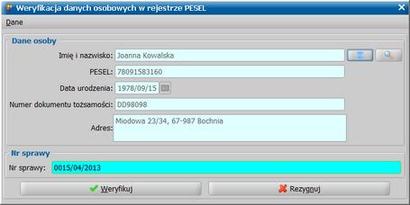 weryfikowaliśmy. Za pomocą ikony Przeglądaj można w dowolnym momencie wyświetlić wynik tej weryfikacji.