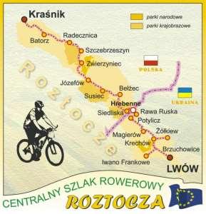 Partnerzy - doświadczenie JPPN z RPN i Województwem Lubelskim realizacja projektu: Centralny Szlak Rowerowy Roztocza.