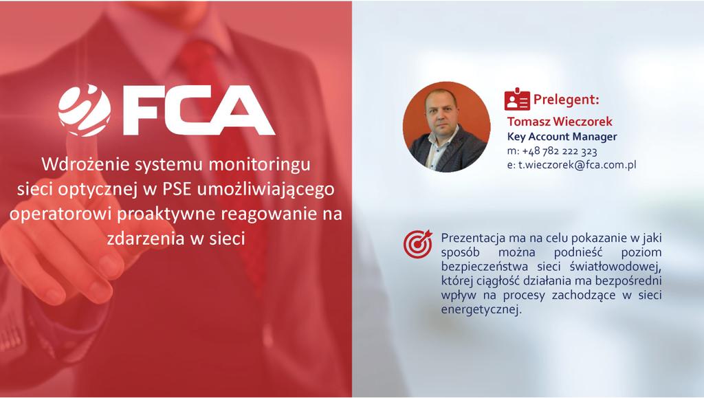 WDROŻENIE SYSTEMU MONITORINGU SIECI OPTYCZNEJ W PSE