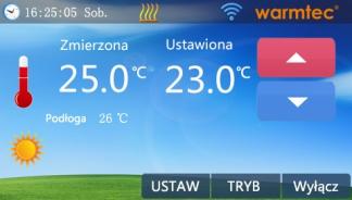 8 Nawiązanie połączenia WiFi KONFIGURACJA. Pobierz i zainstaluj aplikację My E-thermostat do zdalnej kontroli termostatu WARMTEC WTS. Zainstaluj aplikację na telefonie z Androidem 4.0 i wyższym.