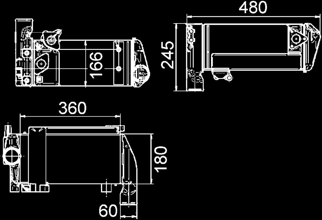 PRZEGLĄD PRODUKTÓW DAF, IVECO, MAN TAG/TGS/TGX, RENAULT DAF CF85/XF95, MAN TGA/TGS, RENAULT MAGNUM/PREMIUM 21,5 kg 20,7 kg 360 x