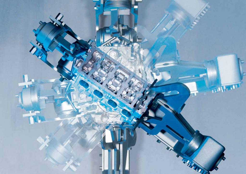 Oczyszczarki z manipulatorem Oczyszczarka z manipulatorem typu DS 1 Załadunek głowic cylindra na DS 5 Urządzenie z chwytakiem obsługiwanym przez robota Oczyszczanie strumieniowo-ścierne automatyczne