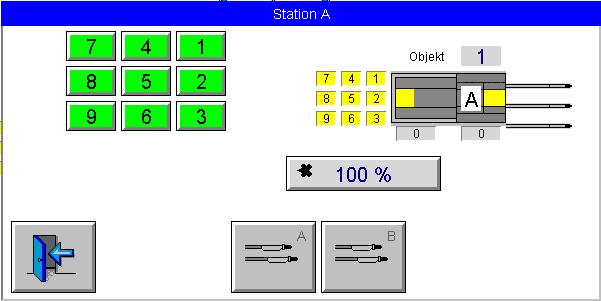 Test wysokiego napięcia Wcisnąć klucz Klucz jest czerwony 1. Elektrozawór główny zostaje zamknięty 2. Osie wyłączają się Kopiowanie danych pistoletu 1.